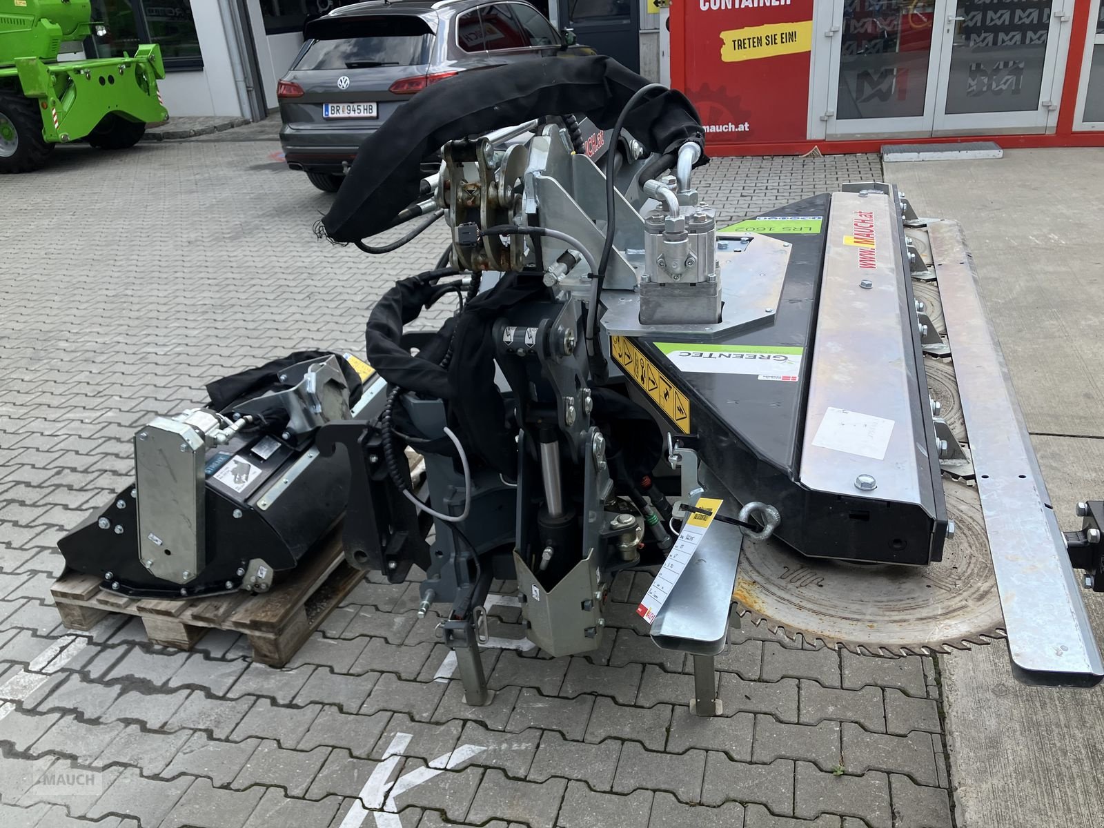 Ladeschaufel a típus Sonstige Greentec Scorpion 330-4S mit Weidemann Aufnahme, Gebrauchtmaschine ekkor: Burgkirchen (Kép 11)