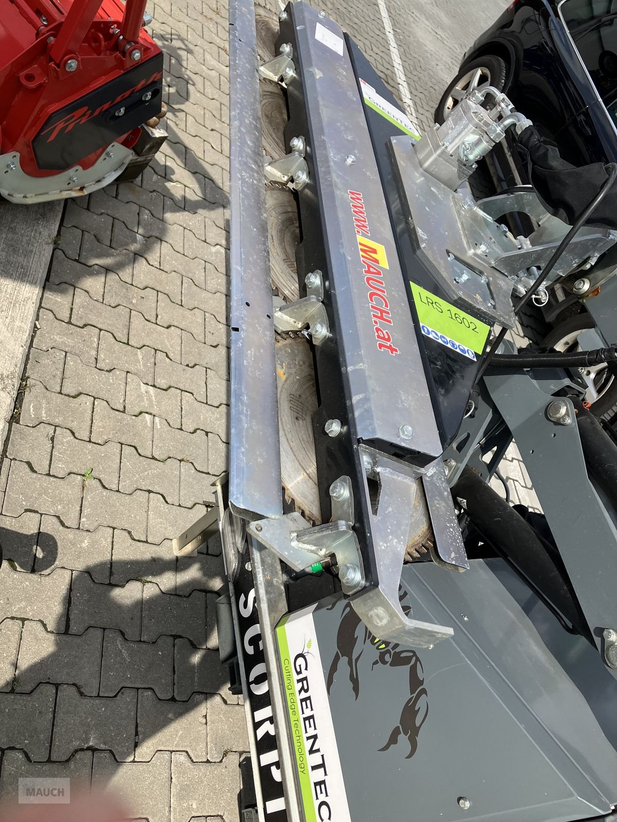 Ladeschaufel a típus Sonstige Greentec Scorpion 330-4S mit Weidemann Aufnahme, Gebrauchtmaschine ekkor: Burgkirchen (Kép 9)