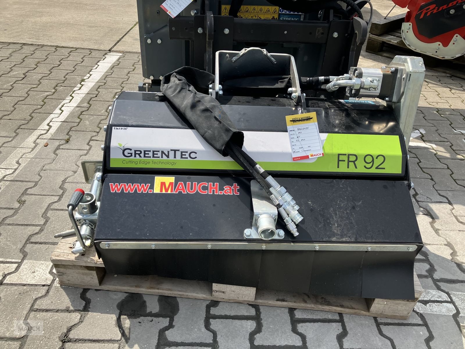 Ladeschaufel a típus Sonstige Greentec Scorpion 330-4S mit Weidemann Aufnahme, Gebrauchtmaschine ekkor: Burgkirchen (Kép 2)