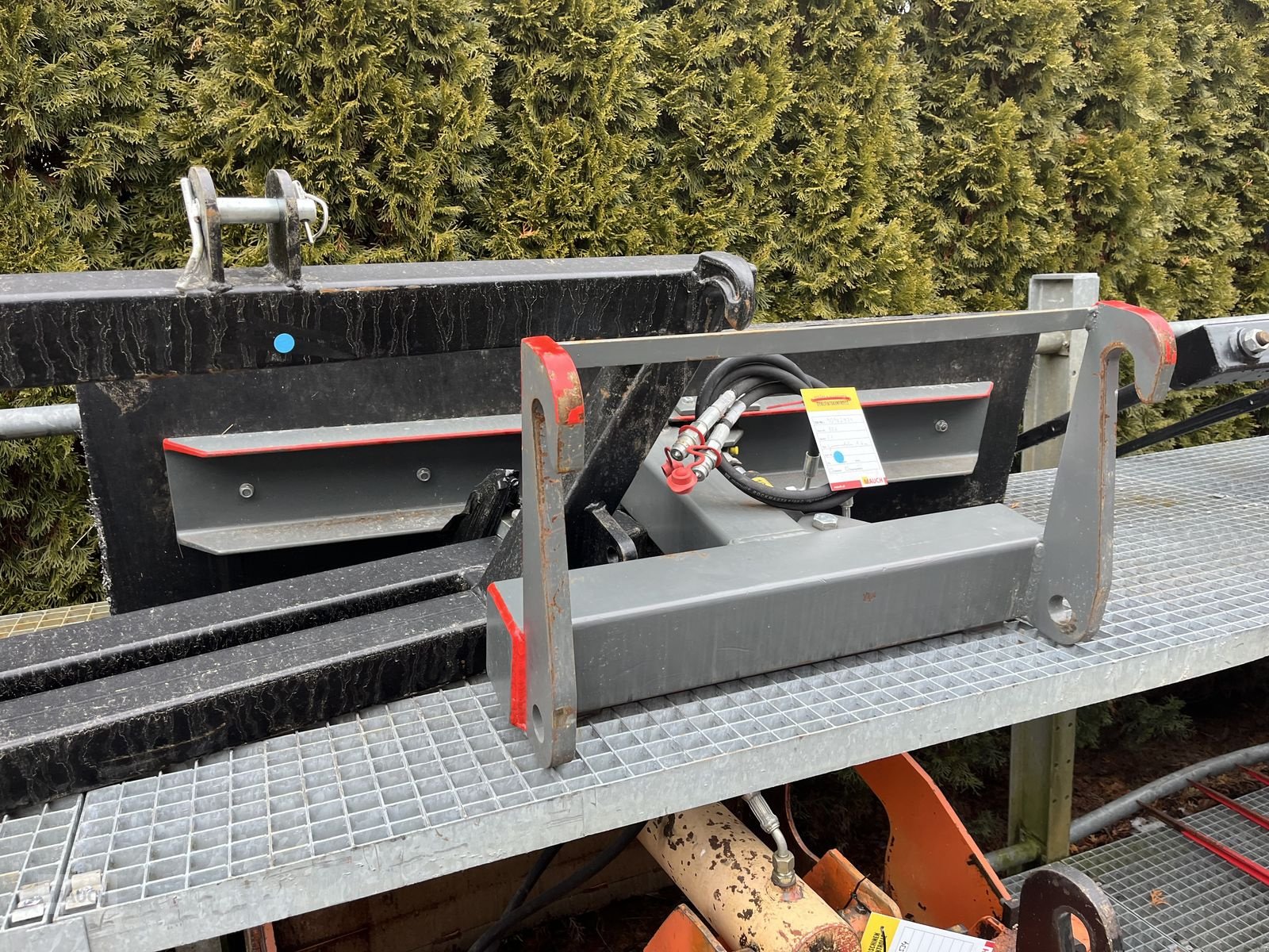 Ladeschaufel типа Sonstige Gummischieber 1600mm hydraulisch, Gebrauchtmaschine в Burgkirchen (Фотография 2)