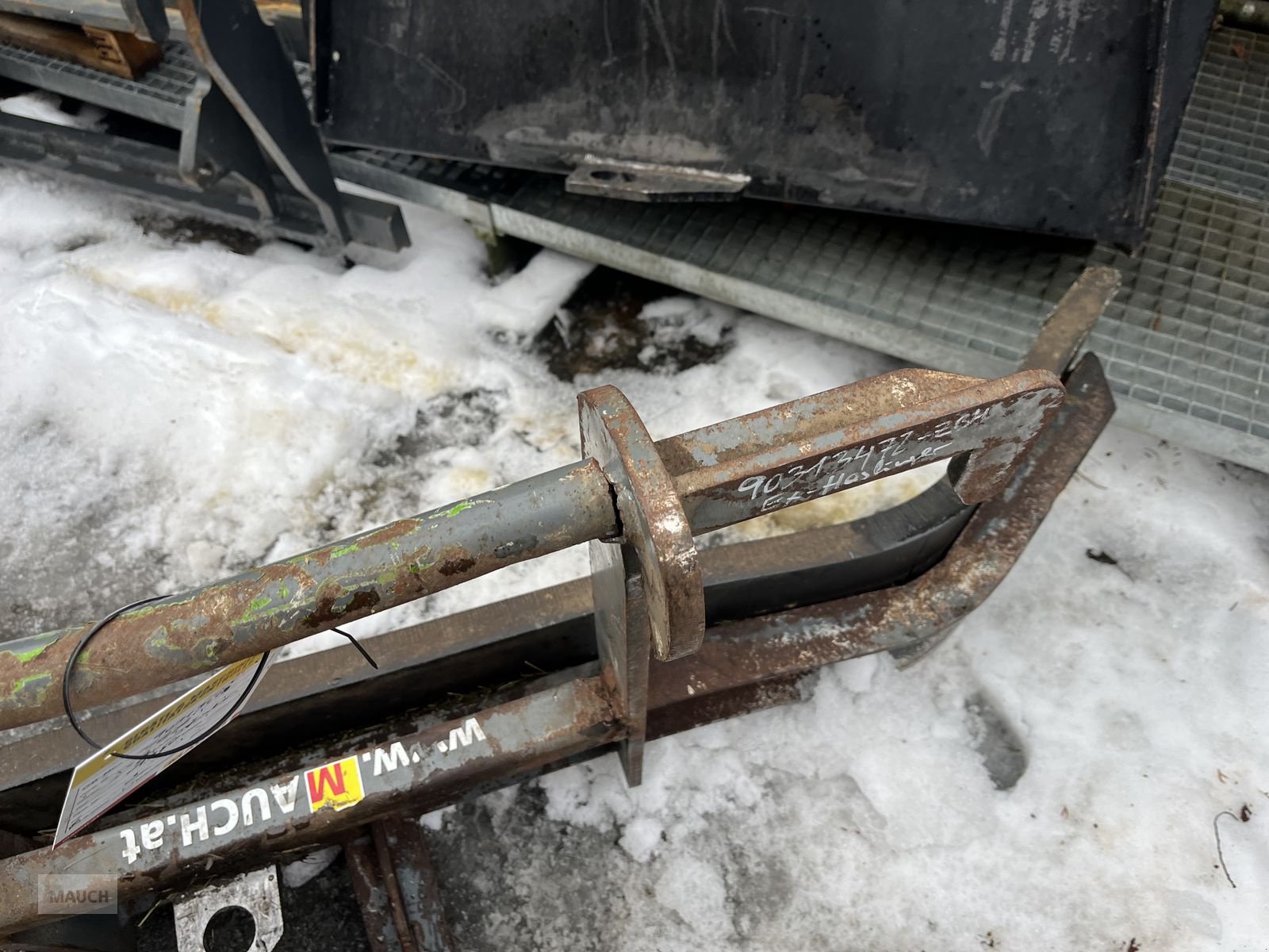 Ladeschaufel van het type Sonstige Gummischieber 1750mm Weidemann MV, Gebrauchtmaschine in Burgkirchen (Foto 5)