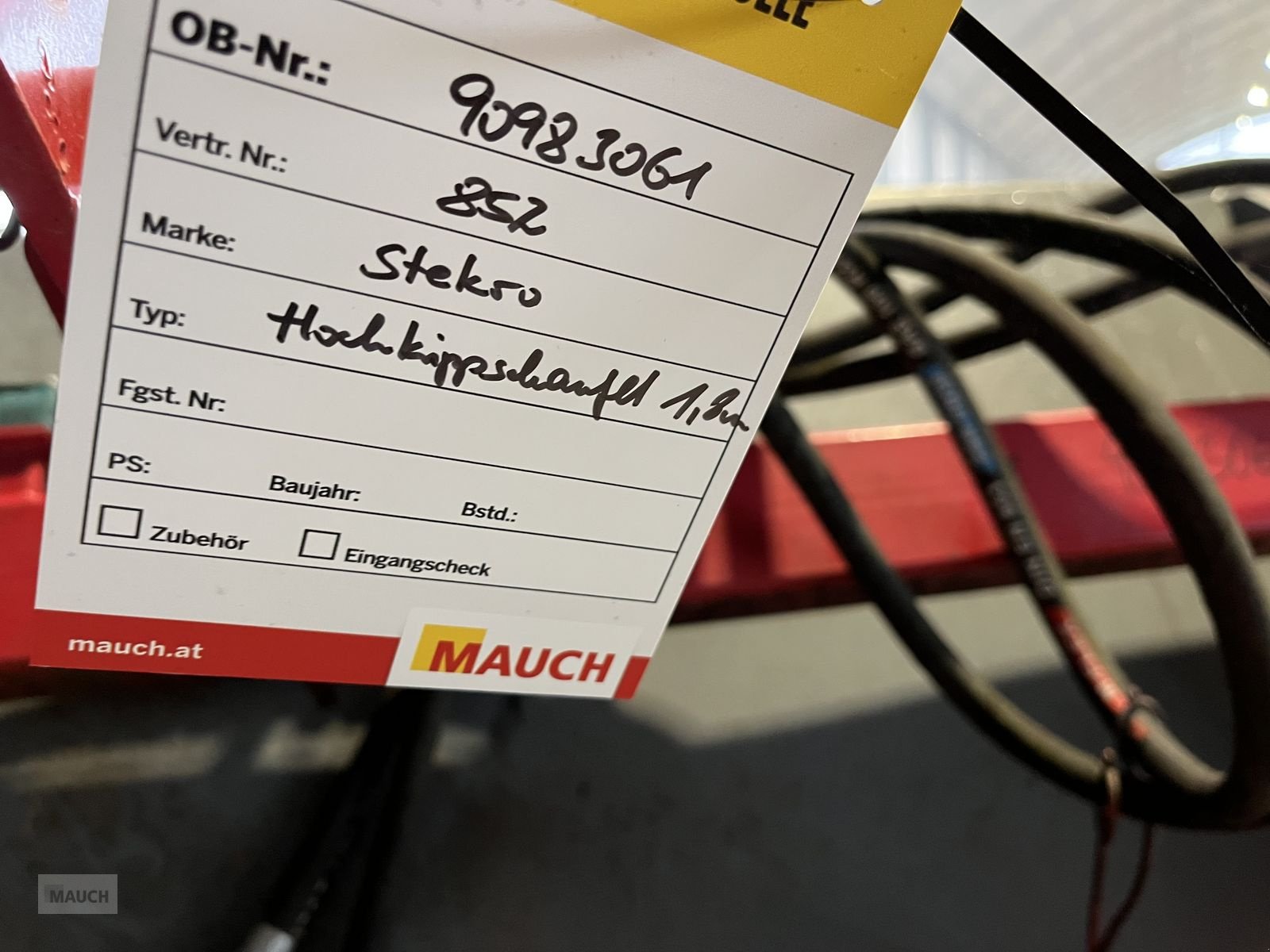 Ladeschaufel des Typs Sonstige Hochkippschaufel 1800mm mit Dreipunkt, Gebrauchtmaschine in Burgkirchen (Bild 6)