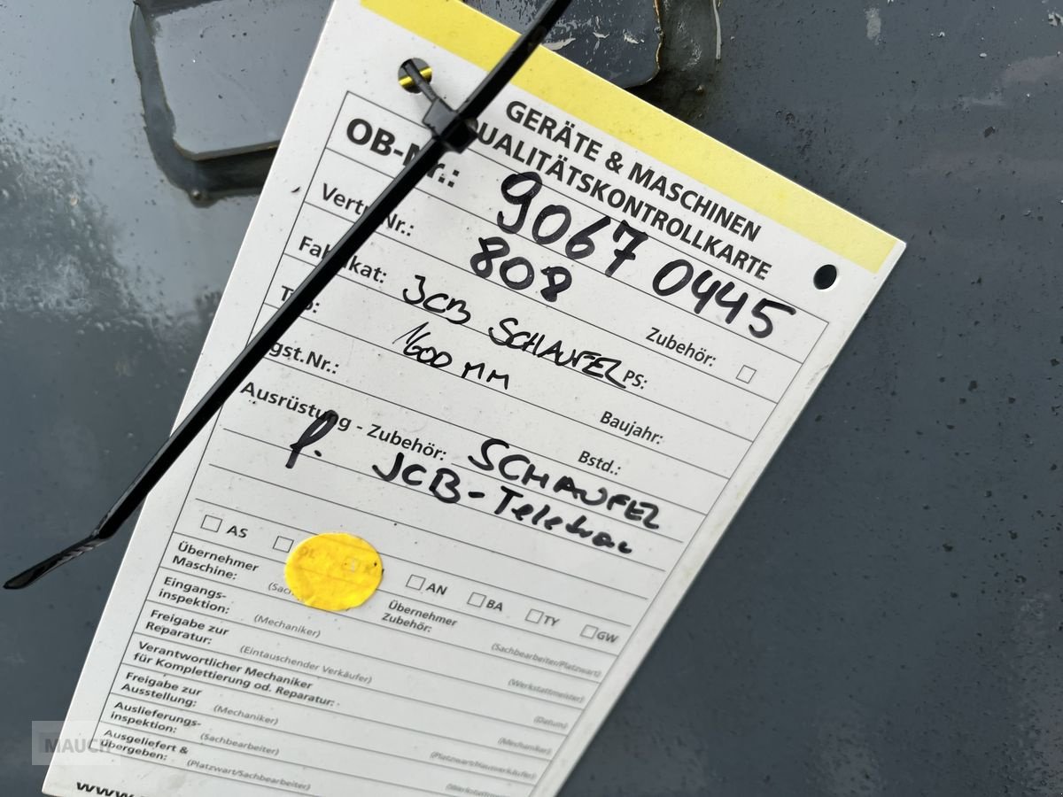 Ladeschaufel typu Sonstige JCB Teletruk Schaufel 1600mm, Gebrauchtmaschine v Burgkirchen (Obrázek 11)