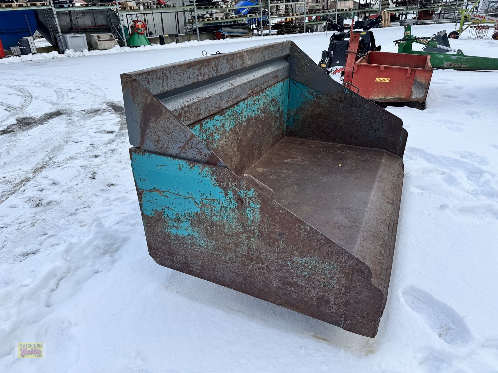 Ladeschaufel Türe ait Sonstige Kippschaufel 200cm mit Dreipunktaufnahme, Gebrauchtmaschine içinde Kötschach (resim 10)