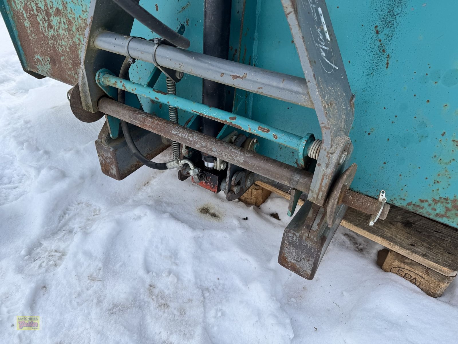 Ladeschaufel Türe ait Sonstige Kippschaufel 200cm mit Dreipunktaufnahme, Gebrauchtmaschine içinde Kötschach (resim 13)