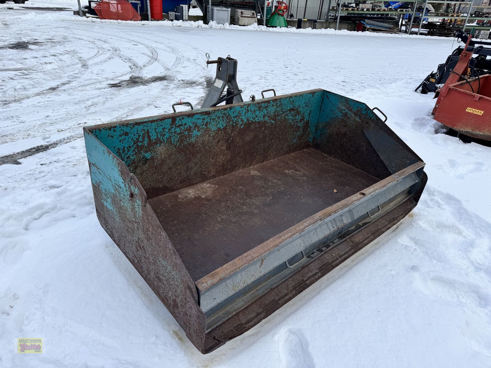 Ladeschaufel Türe ait Sonstige Kippschaufel 200cm mit Dreipunktaufnahme, Gebrauchtmaschine içinde Kötschach (resim 22)