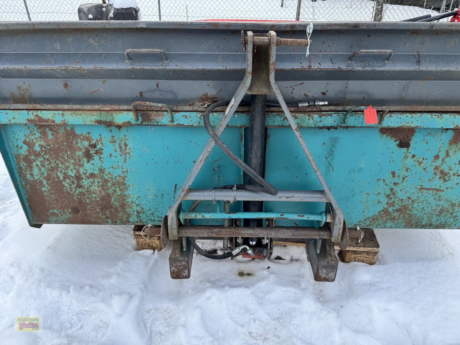 Ladeschaufel Türe ait Sonstige Kippschaufel 200cm mit Dreipunktaufnahme, Gebrauchtmaschine içinde Kötschach (resim 15)