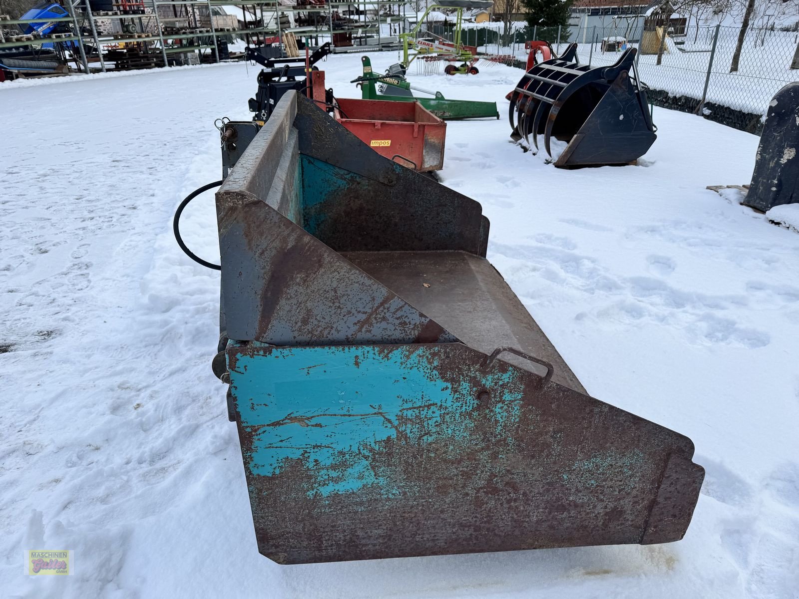 Ladeschaufel Türe ait Sonstige Kippschaufel 200cm mit Dreipunktaufnahme, Gebrauchtmaschine içinde Kötschach (resim 11)