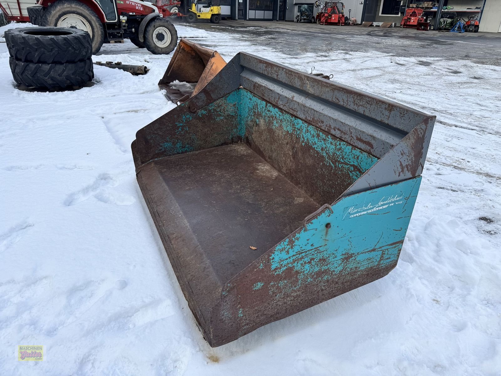 Ladeschaufel Türe ait Sonstige Kippschaufel 200cm mit Dreipunktaufnahme, Gebrauchtmaschine içinde Kötschach (resim 1)