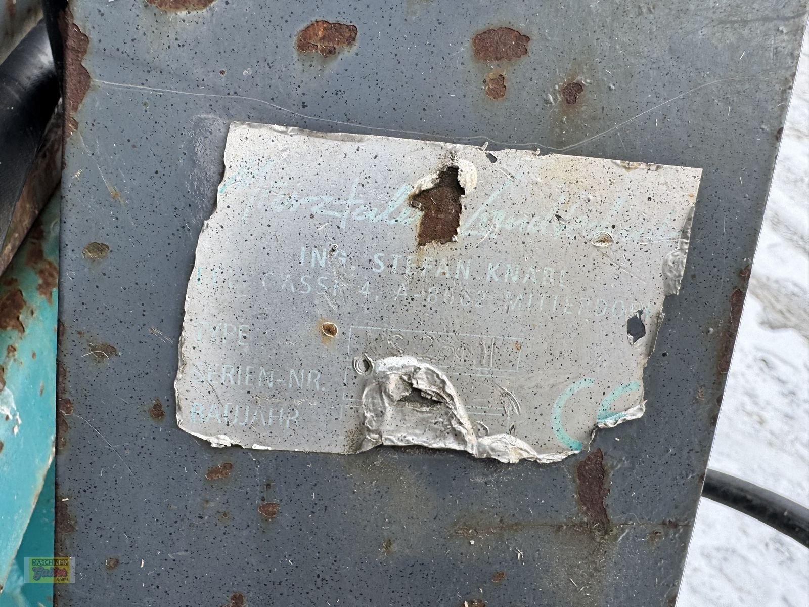 Ladeschaufel Türe ait Sonstige Kippschaufel 200cm mit Dreipunktaufnahme, Gebrauchtmaschine içinde Kötschach (resim 16)