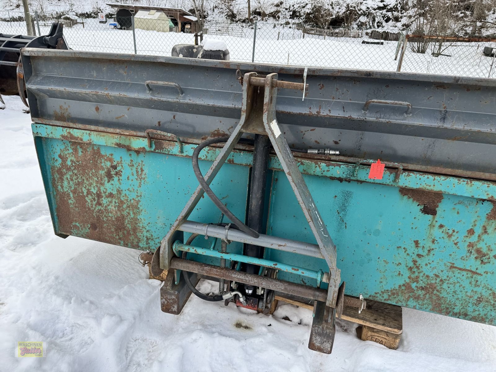 Ladeschaufel Türe ait Sonstige Kippschaufel 200cm mit Dreipunktaufnahme, Gebrauchtmaschine içinde Kötschach (resim 14)