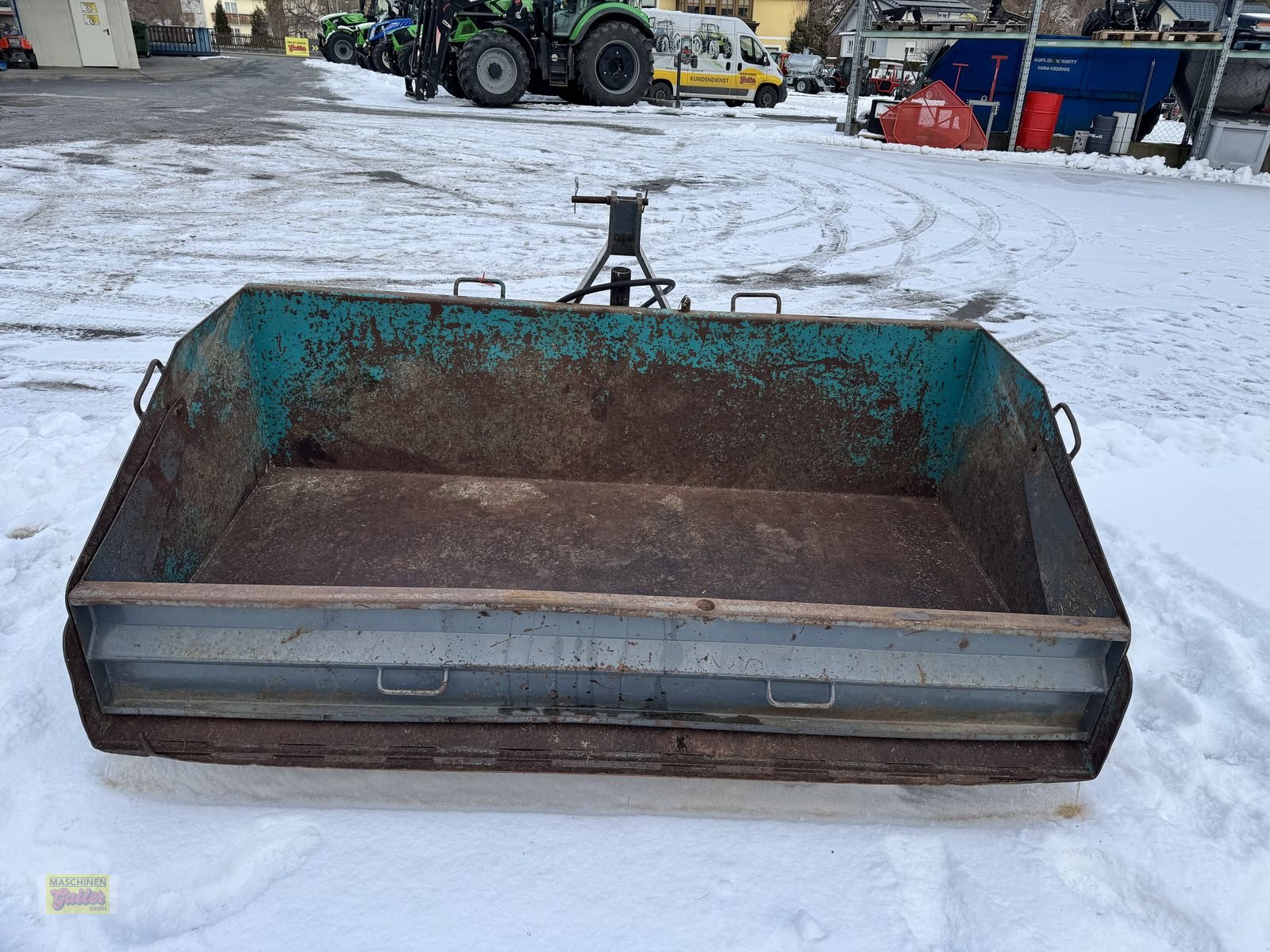 Ladeschaufel Türe ait Sonstige Kippschaufel 200cm mit Dreipunktaufnahme, Gebrauchtmaschine içinde Kötschach (resim 21)