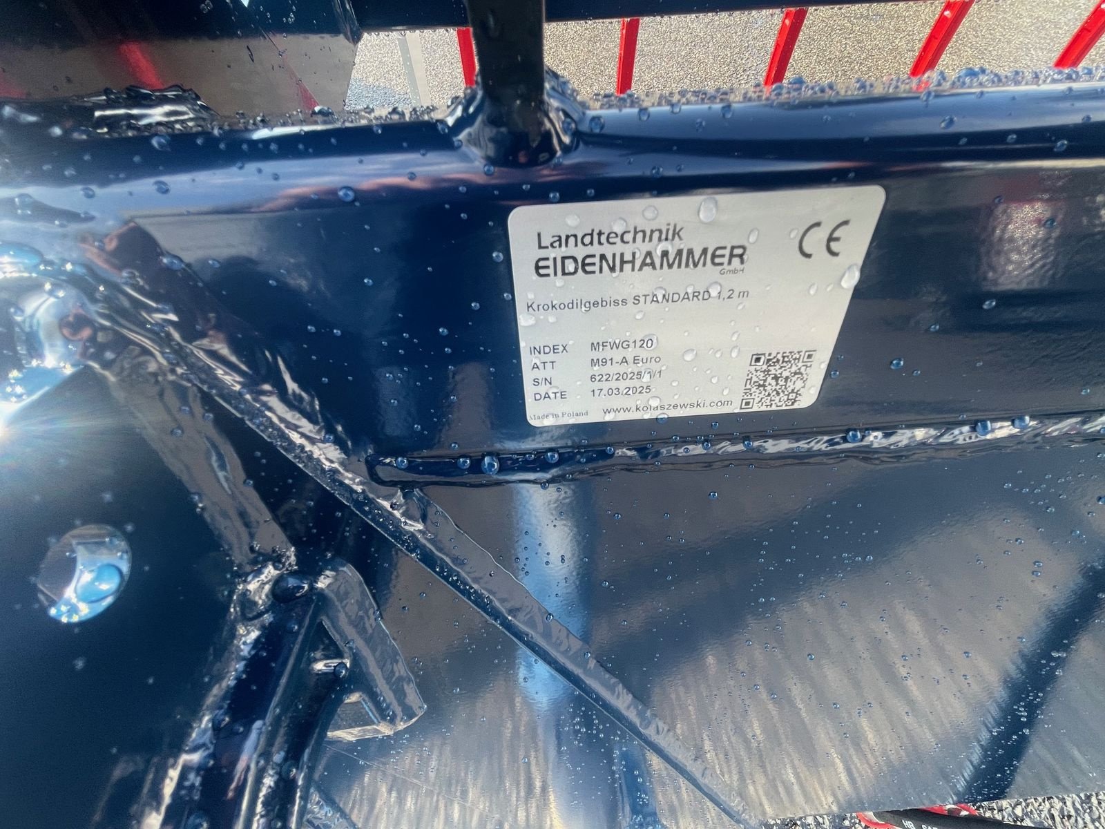 Ladeschaufel des Typs Sonstige KROKODIELGEBISS 120cm, Neumaschine in Burgkirchen (Bild 5)