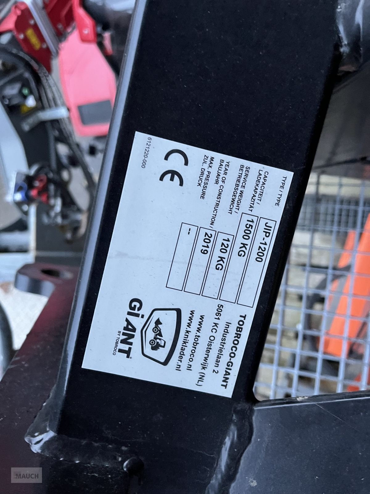 Ladeschaufel des Typs Sonstige Lasthaken für Giant, Gebrauchtmaschine in Burgkirchen (Bild 5)