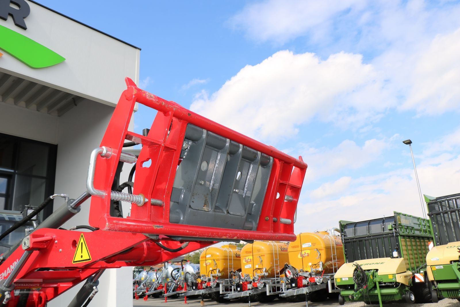 Ladeschaufel Türe ait Sonstige M&O Adapter WM-HV - Euro, Neumaschine içinde Aurolzmünster (resim 2)