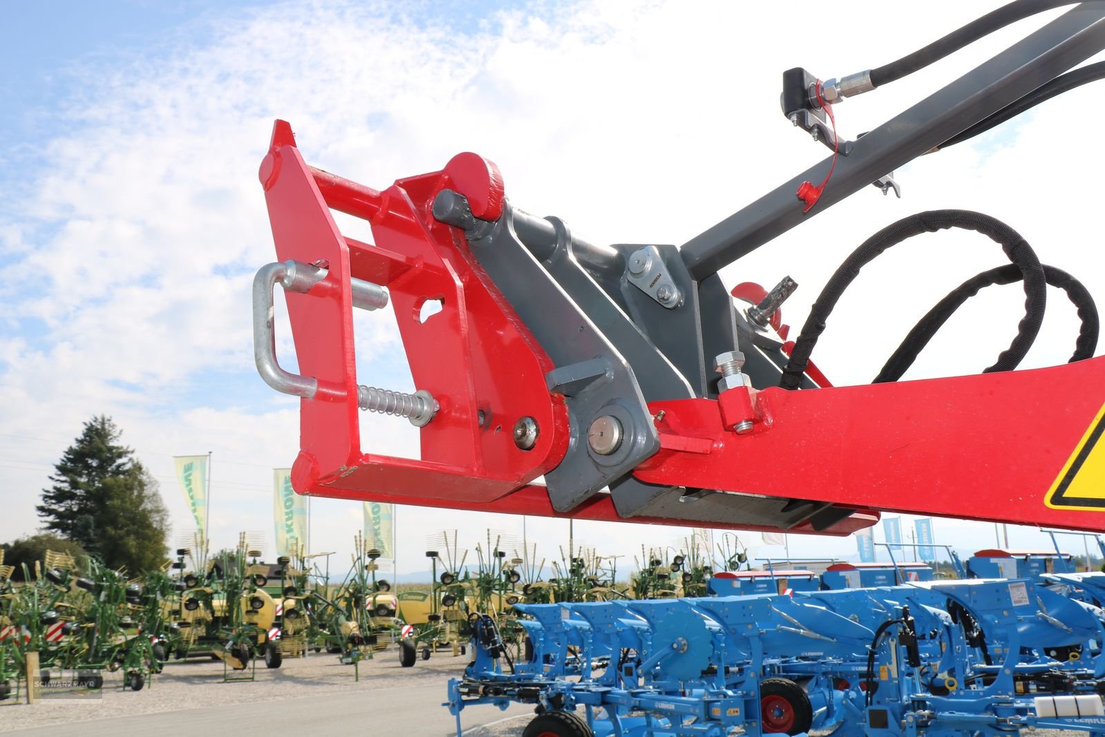 Ladeschaufel Türe ait Sonstige M&O Adapter WM-HV - Euro, Neumaschine içinde Aurolzmünster (resim 4)