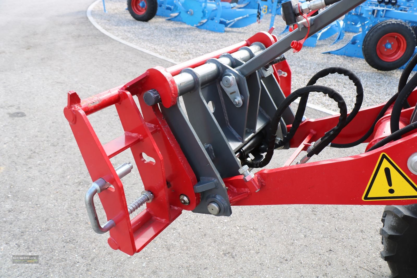 Ladeschaufel Türe ait Sonstige M&O Adapter WM-HV - Euro, Neumaschine içinde Aurolzmünster (resim 9)