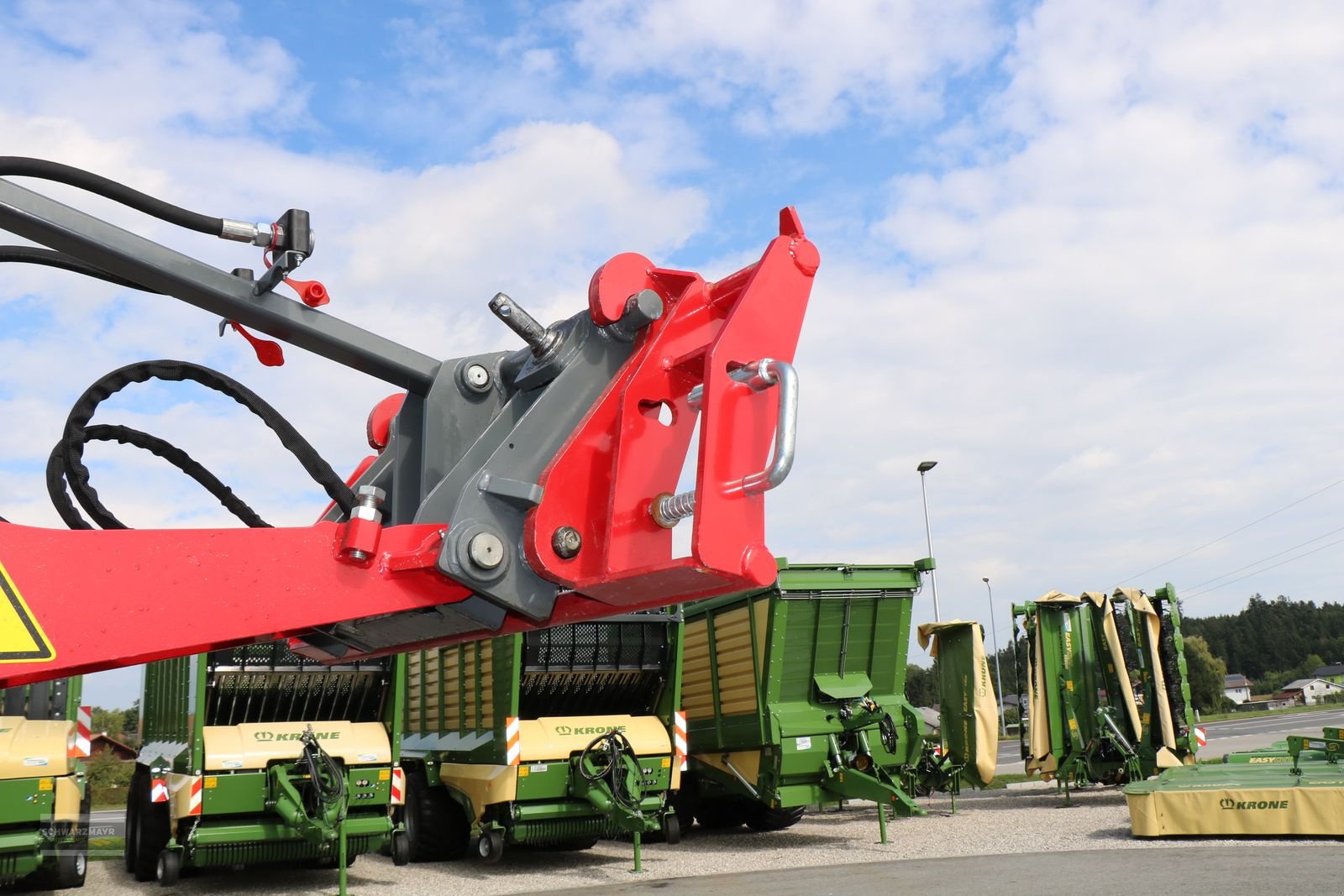 Ladeschaufel Türe ait Sonstige M&O Adapter WM-HV - Euro, Neumaschine içinde Aurolzmünster (resim 3)