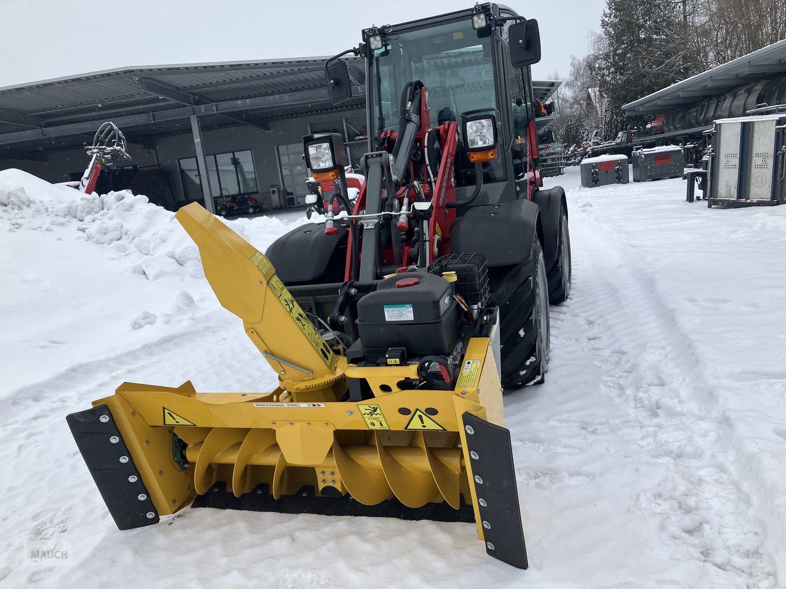 Ladeschaufel типа Sonstige Mauch Hoftrac Schneefräse mit Aufbaumotor, Gebrauchtmaschine в Burgkirchen (Фотография 9)