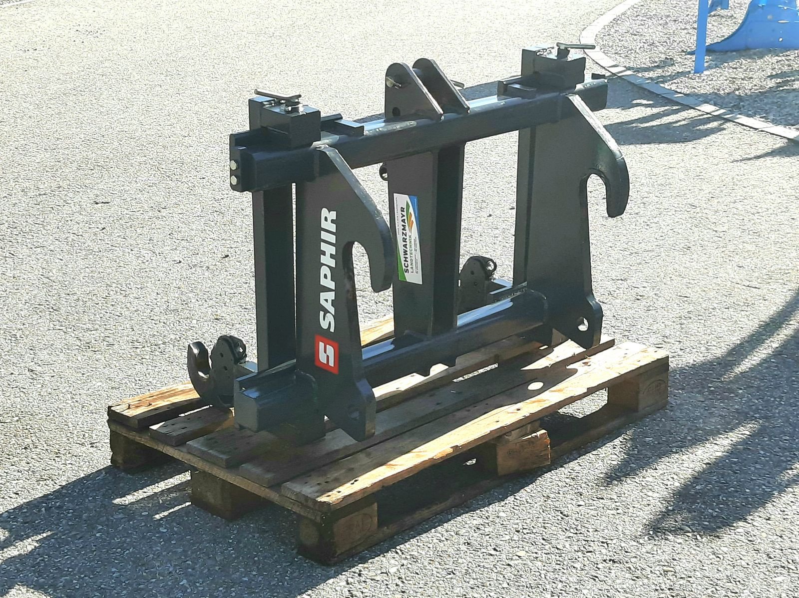 Ladeschaufel van het type Sonstige Saphir Adapter CNH-3-Punkt, Gebrauchtmaschine in Schlitters (Foto 4)