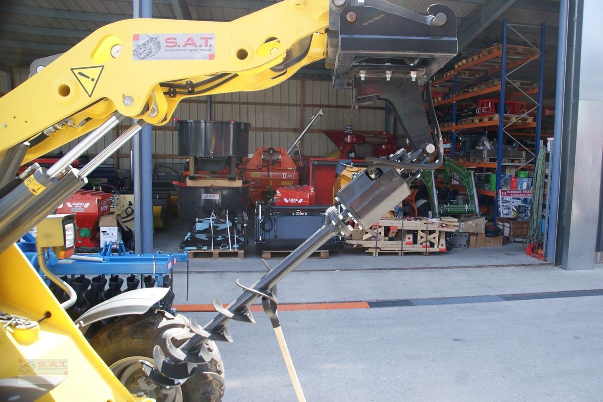 Ladeschaufel des Typs Sonstige SAT- Hydraulischer Erdbohrer-Hoflader-NEU, Neumaschine in Eberschwang (Bild 10)