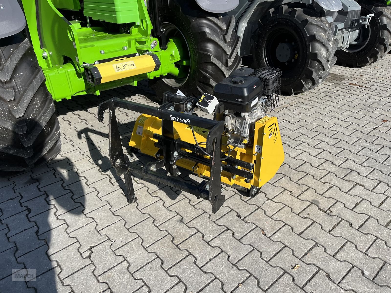 Ladeschaufel des Typs Sonstige Schlegelmulcher mit Weidemann HV, Gebrauchtmaschine in Burgkirchen (Bild 8)