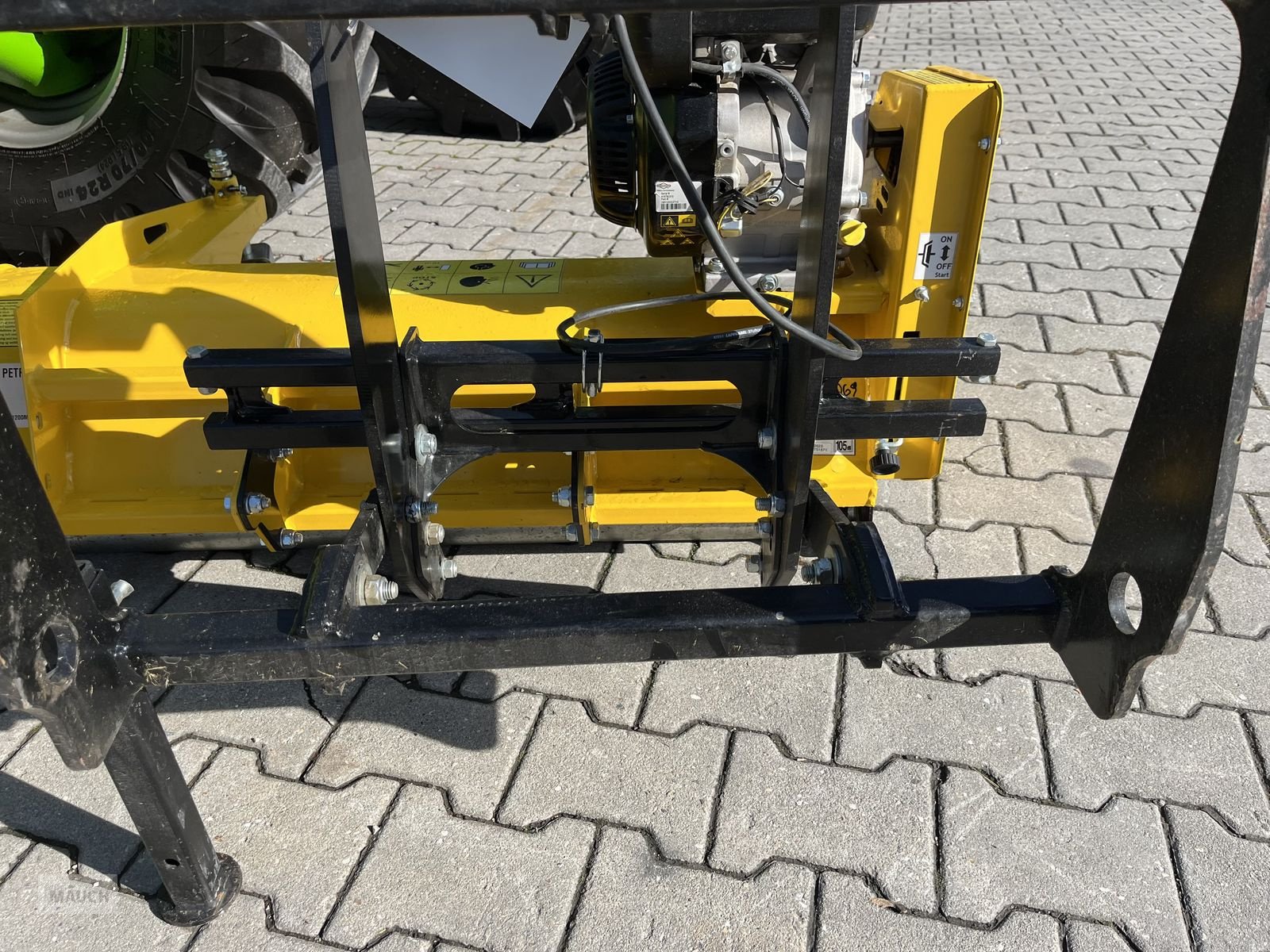 Ladeschaufel des Typs Sonstige Schlegelmulcher mit Weidemann HV, Gebrauchtmaschine in Burgkirchen (Bild 5)