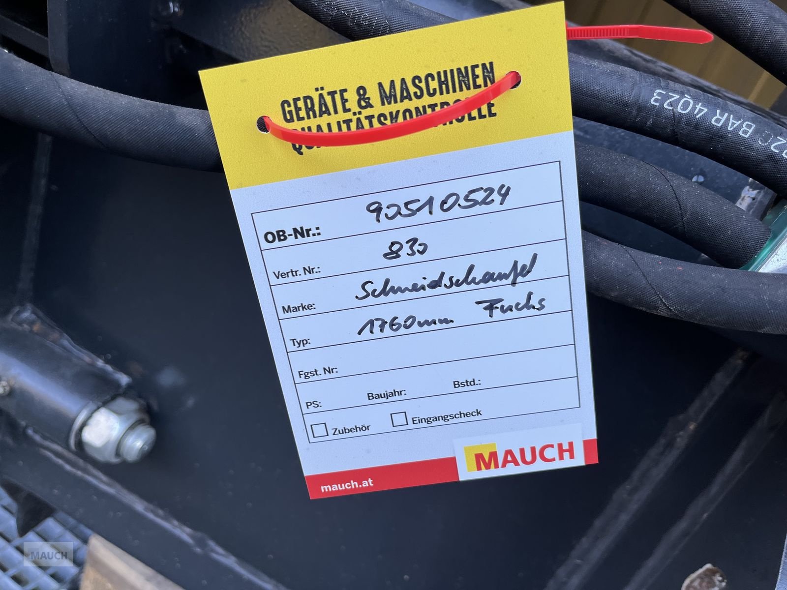 Ladeschaufel typu Sonstige Siloschneidschaufel 1760mm mit Fuchsaufnahme, Gebrauchtmaschine v Burgkirchen (Obrázek 5)