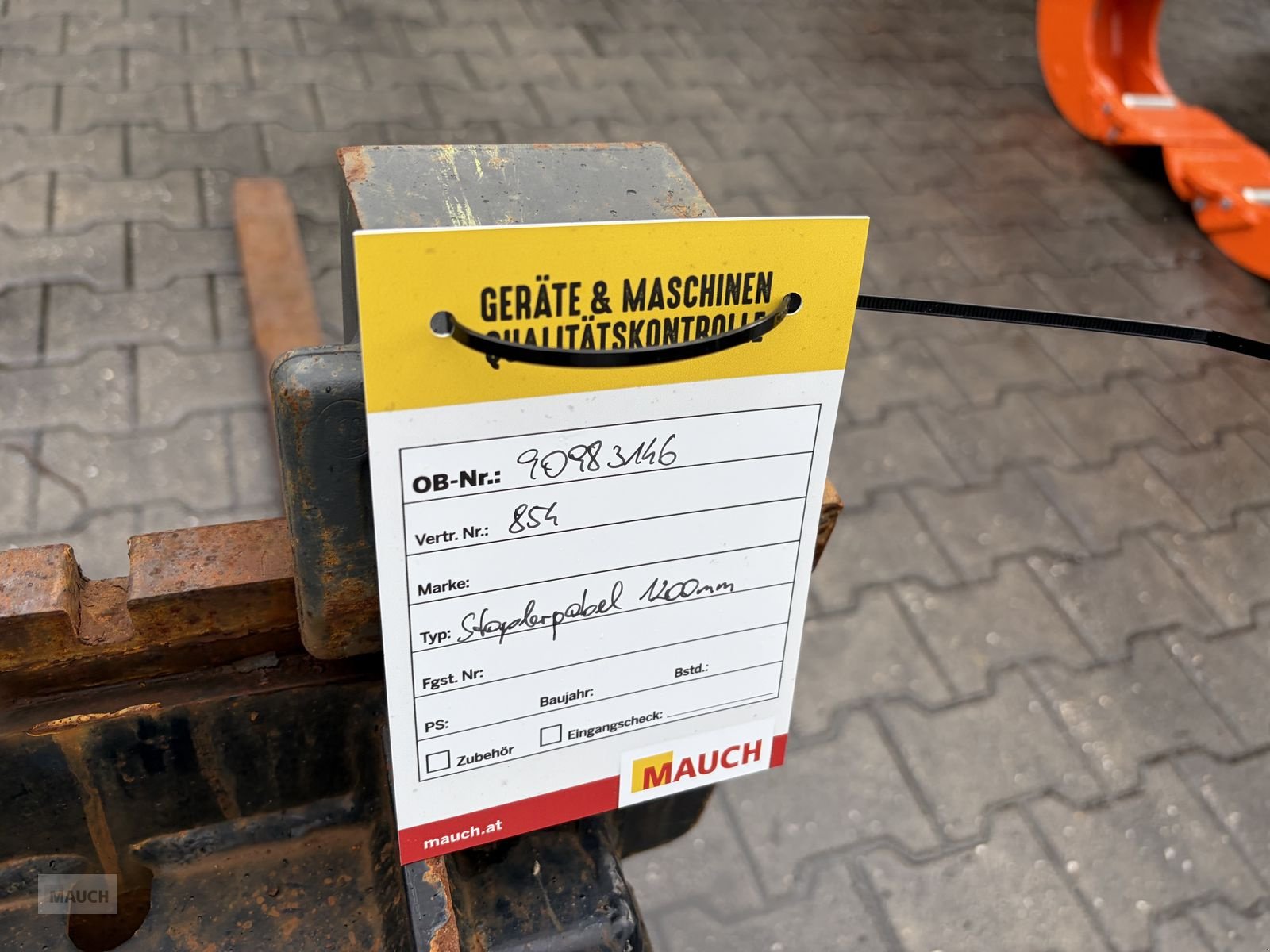 Ladeschaufel tip Sonstige Staplergabel 1200mm Zinken Schäffer Thaler, Gebrauchtmaschine in Burgkirchen (Poză 6)