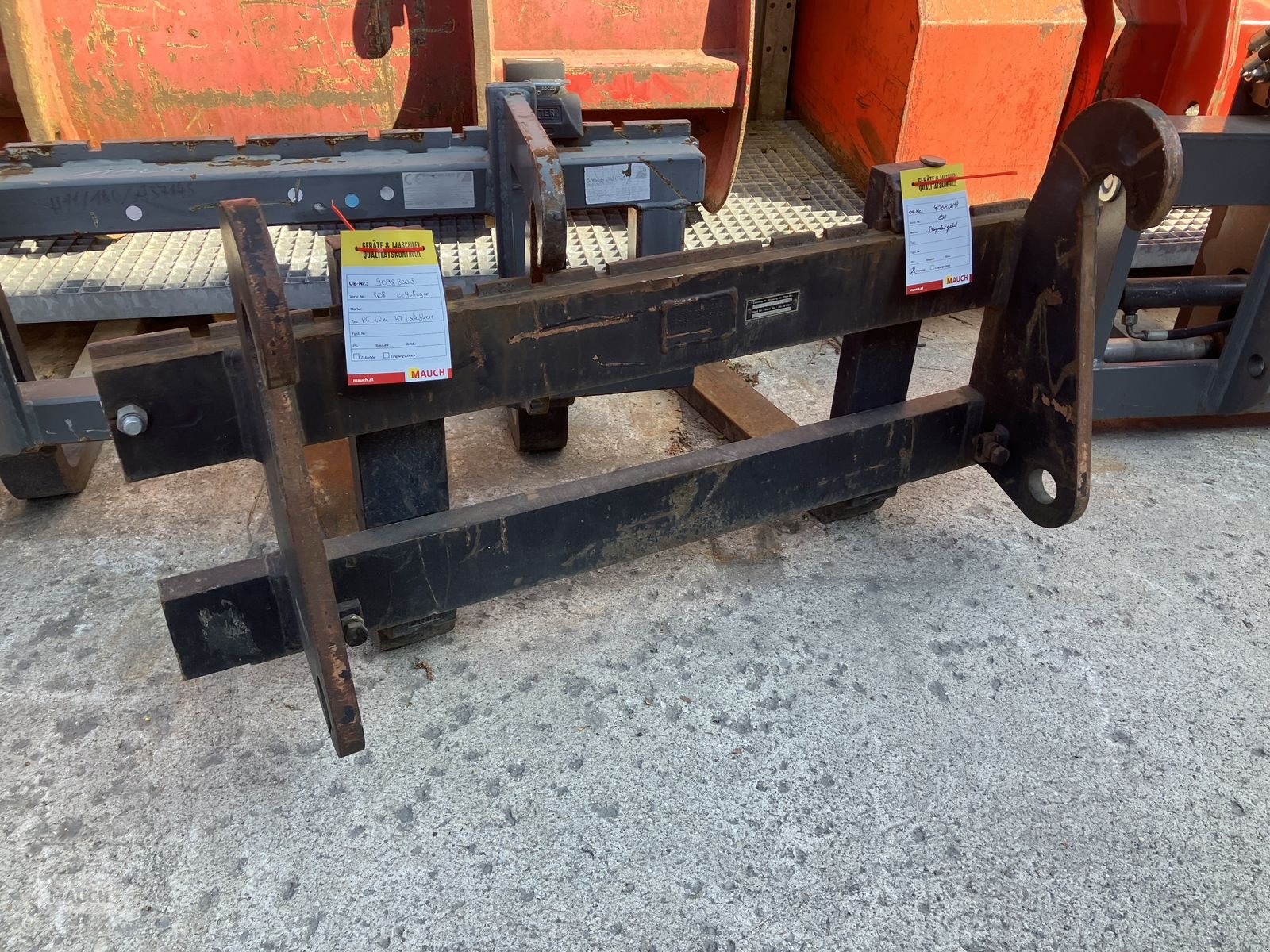 Ladeschaufel typu Sonstige Staplergabel mit Liebherr Aufnahme, Gebrauchtmaschine v Burgkirchen (Obrázek 6)