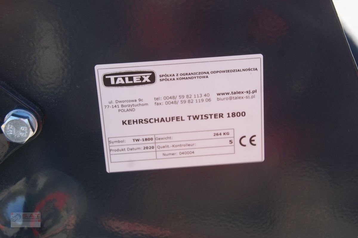 Ladeschaufel a típus Sonstige Talex Twister 1800-Kehrschaufel, Gebrauchtmaschine ekkor: Eberschwang (Kép 3)
