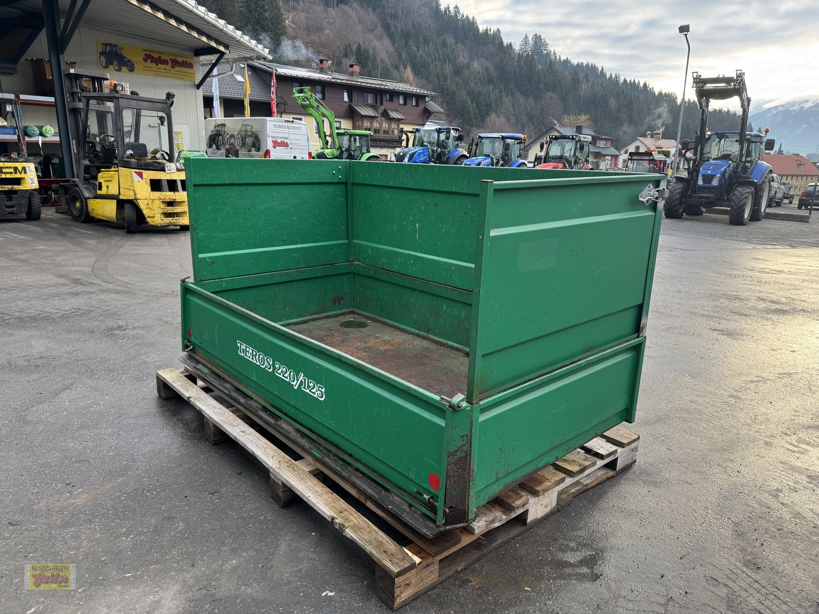 Ladeschaufel του τύπου Sonstige Teros Kippschaufel DW 220x125 mit Aufsatzwänden, Gebrauchtmaschine σε Kötschach (Φωτογραφία 11)