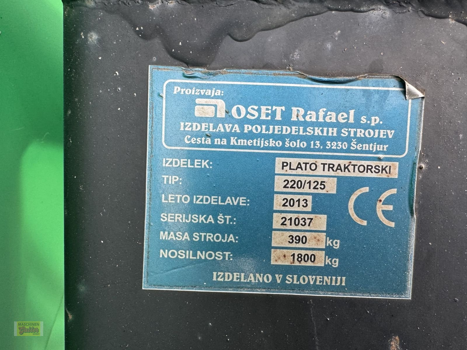 Ladeschaufel του τύπου Sonstige Teros Kippschaufel DW 220x125 mit Aufsatzwänden, Gebrauchtmaschine σε Kötschach (Φωτογραφία 17)