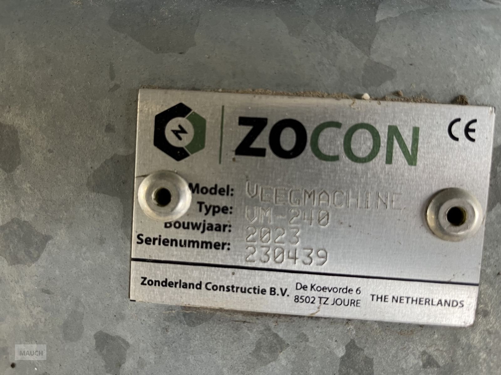 Ladeschaufel типа Sonstige Zocon Kehrmaschine VM-240 Dreipunkt, Gebrauchtmaschine в Burgkirchen (Фотография 13)