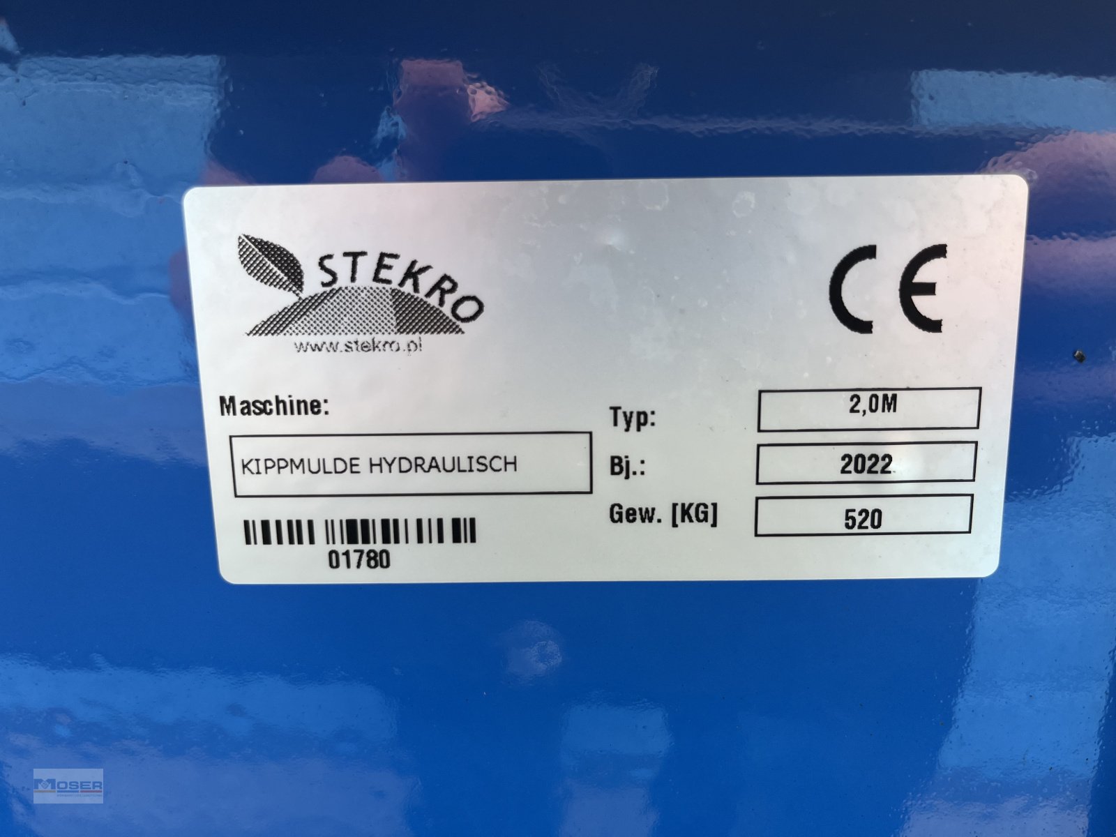 Ladeschaufel des Typs Stekro Hydraulische Kippmulde Stekro, Neumaschine in Massing (Bild 2)