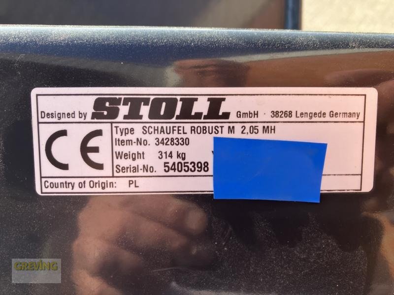 Ladeschaufel tip Stoll Robust M 2,05, Neumaschine in Nottuln (Poză 6)