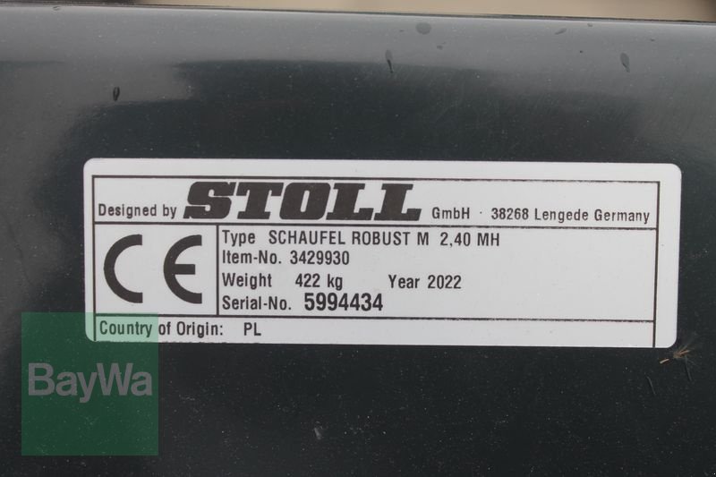 Ladeschaufel des Typs Stoll ROBUST M 2,40 Schaufel, Neumaschine in Straubing (Bild 3)