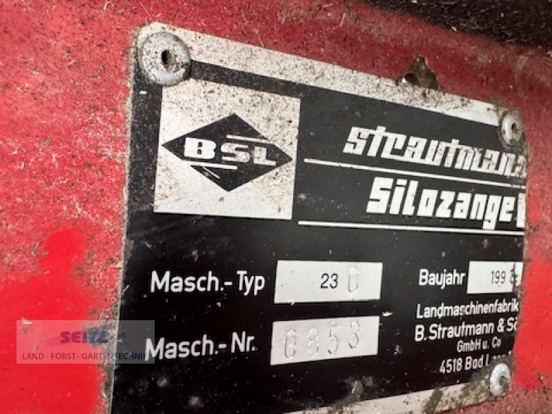 Ladeschaufel des Typs Strautmann SZ 230, Gebrauchtmaschine in Lindenfels-Glattbach (Bild 4)