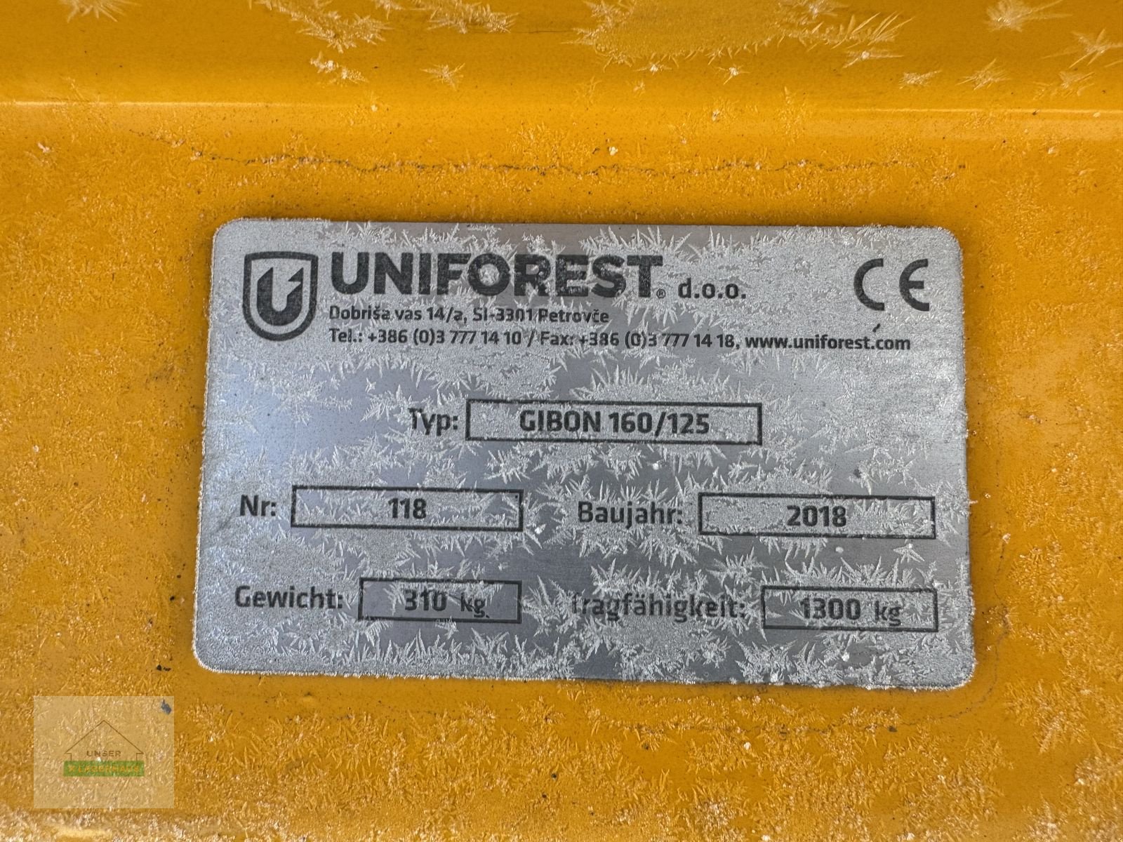 Ladeschaufel typu Uniforest 160/125, Gebrauchtmaschine w Hartberg (Zdjęcie 2)