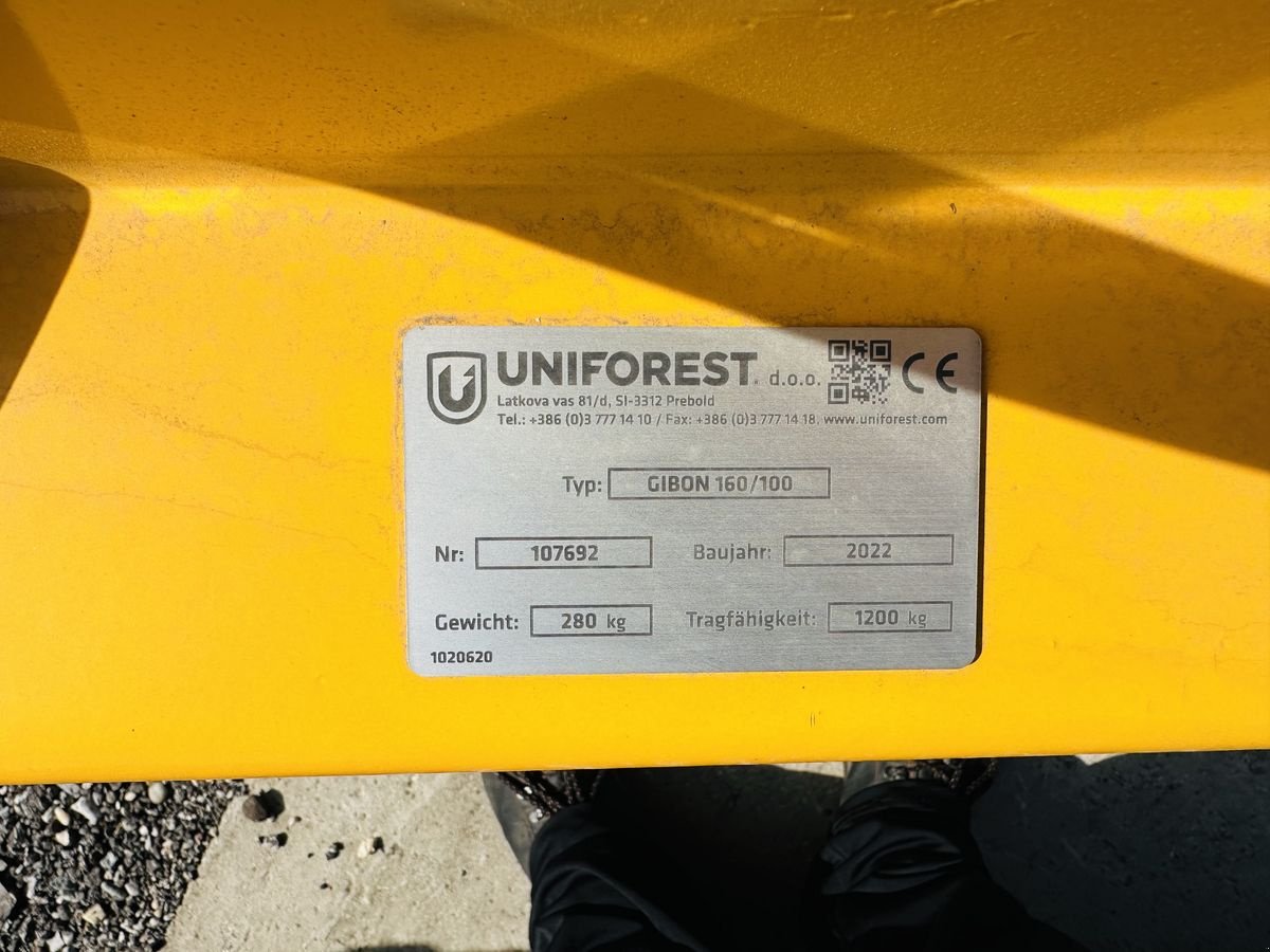 Ladeschaufel tip Uniforest Gibon 160/100-2C Kippmulde, Neumaschine in Hohenruppersdorf (Poză 2)