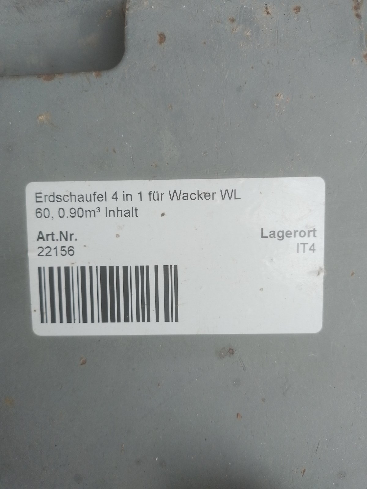Ladeschaufel Türe ait Wacker Neuson Wacker Neuson, Zwickschaufel, 4in1-Schaufel, Erdschaufel,Schaufel, Gebrauchtmaschine içinde Bad Kötzting (resim 5)