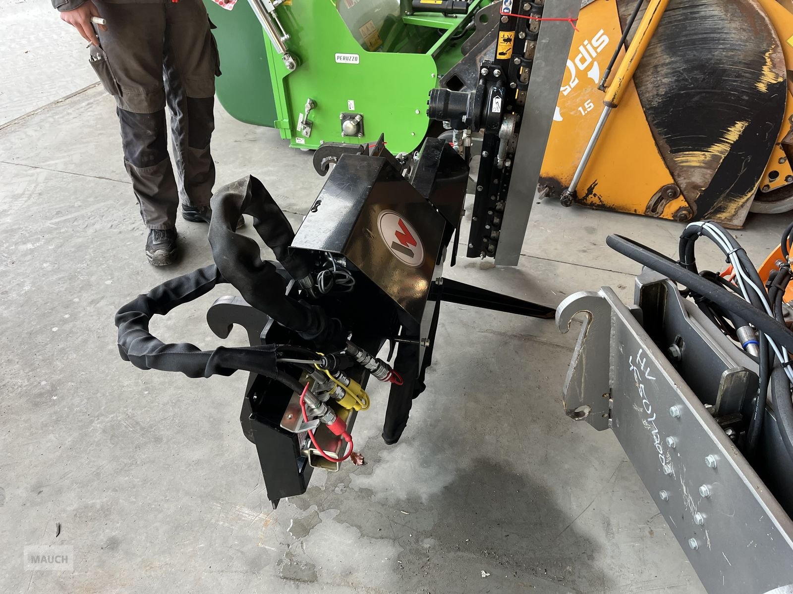 Ladeschaufel Türe ait Weidemann  Heckenschere 1650mm links Weidemann HV, Gebrauchtmaschine içinde Burgkirchen (resim 5)