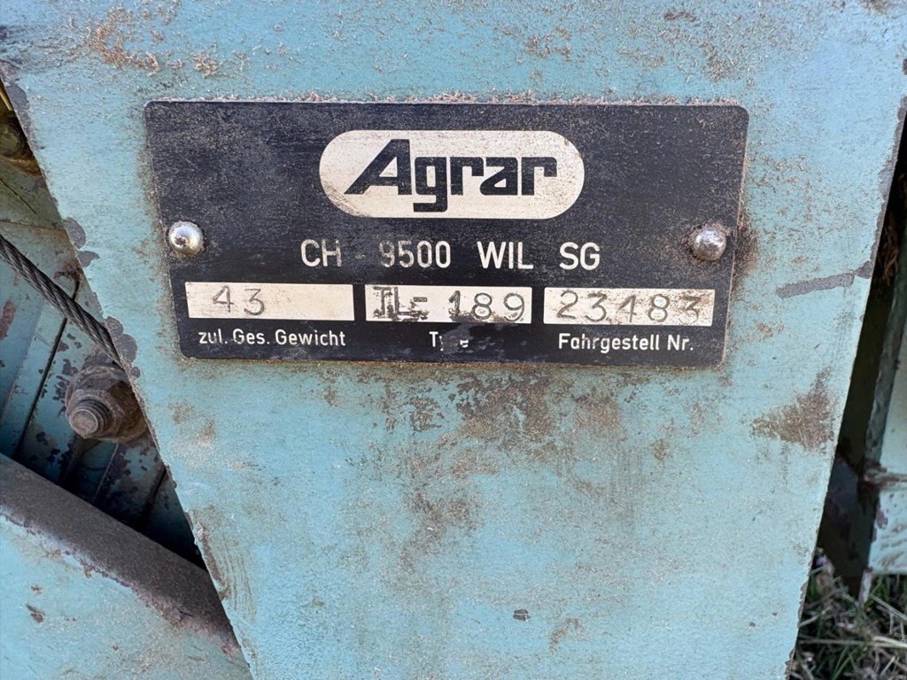 Ladewagen типа Agrar Schneider TL 189, Gebrauchtmaschine в Helgisried (Фотография 4)