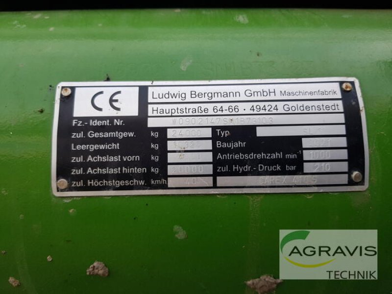 Ladewagen des Typs Bergmann CAREX 410 S, Gebrauchtmaschine in Nartum (Bild 21)