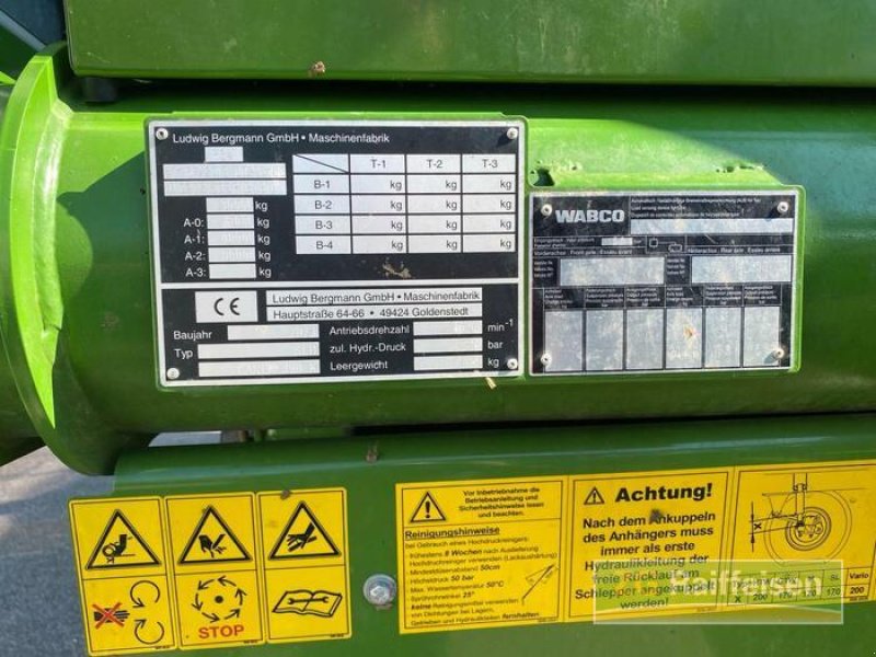 Ladewagen typu Bergmann L. CAREX390K, Gebrauchtmaschine v Bühl (Obrázek 14)