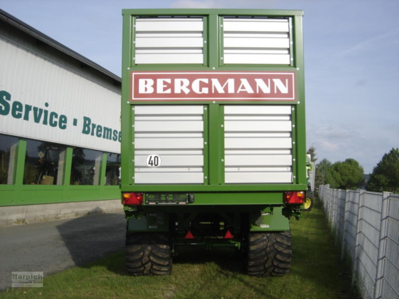 Ladewagen a típus Bergmann REPEX 29 S, Neumaschine ekkor: Drebach (Kép 3)