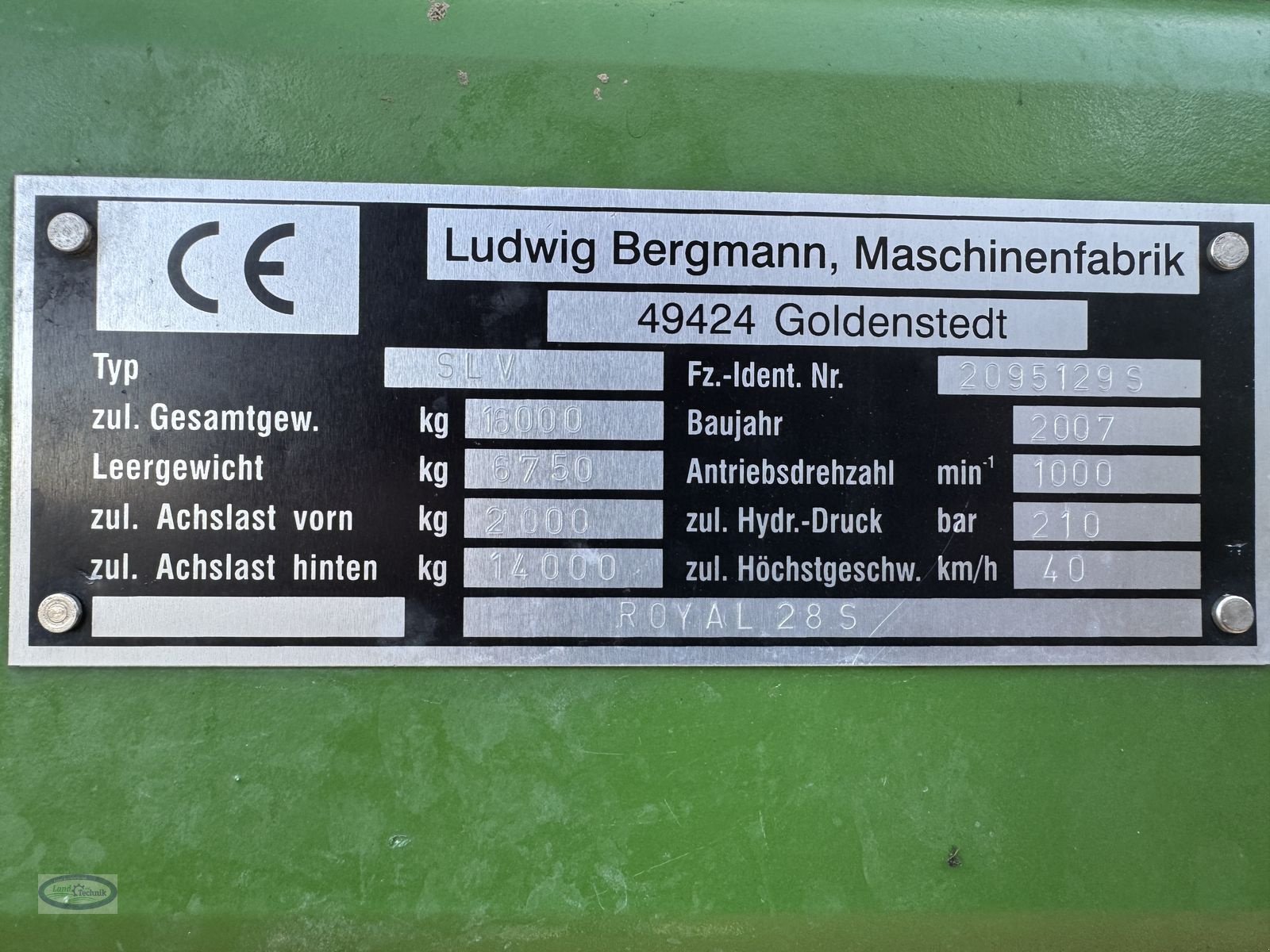 Ladewagen of the type Bergmann Royal 28 S, Gebrauchtmaschine in Münzkirchen (Picture 21)