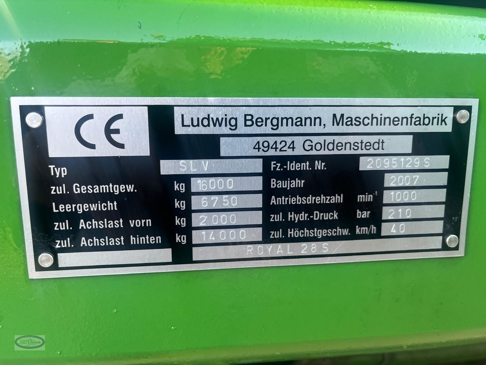 Ladewagen za tip Bergmann Royal 28 S, Gebrauchtmaschine u Münzkirchen (Slika 15)
