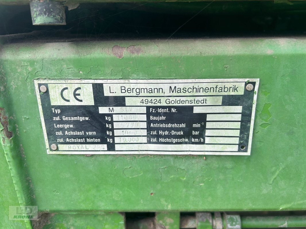 Ladewagen des Typs Bergmann Royal 28S, Gebrauchtmaschine in Groß Munzel (Bild 7)