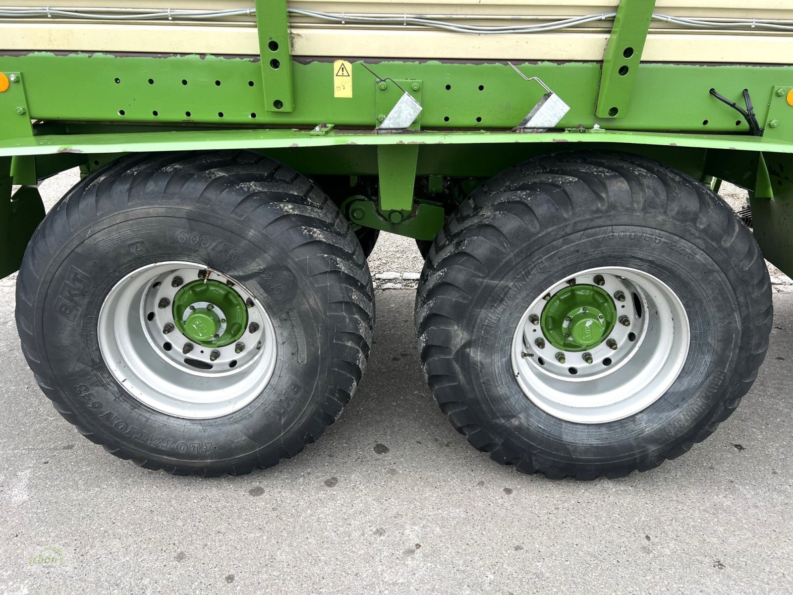 Ladewagen des Typs Bergmann Royal 30 K Largo - mit großem Fahrwerk und 18-Tonnen zul. GG, Gebrauchtmaschine in Burgrieden (Bild 12)